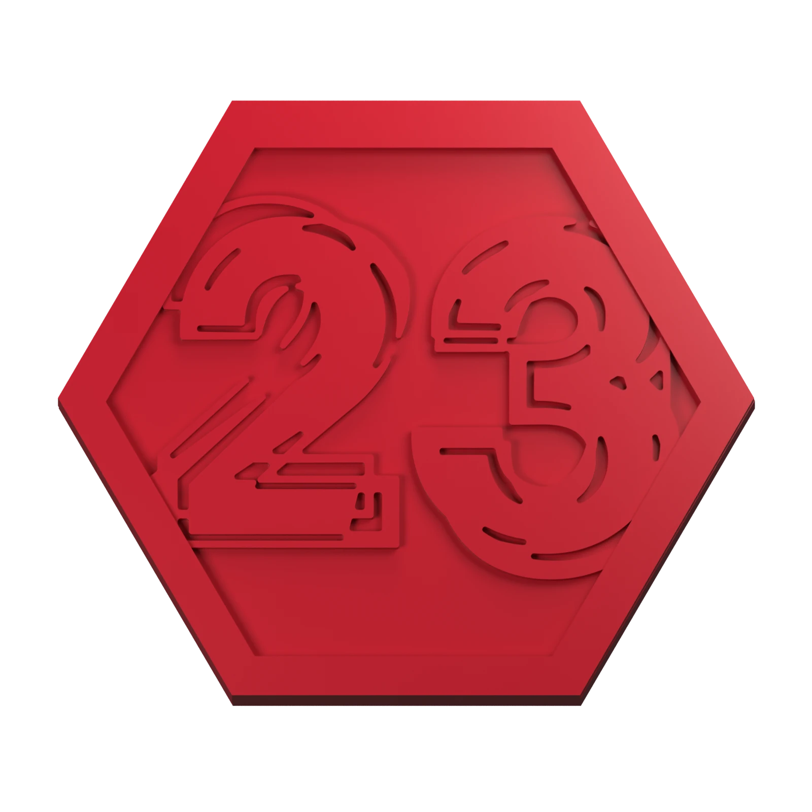 Койн №23 — гръб с числото 23